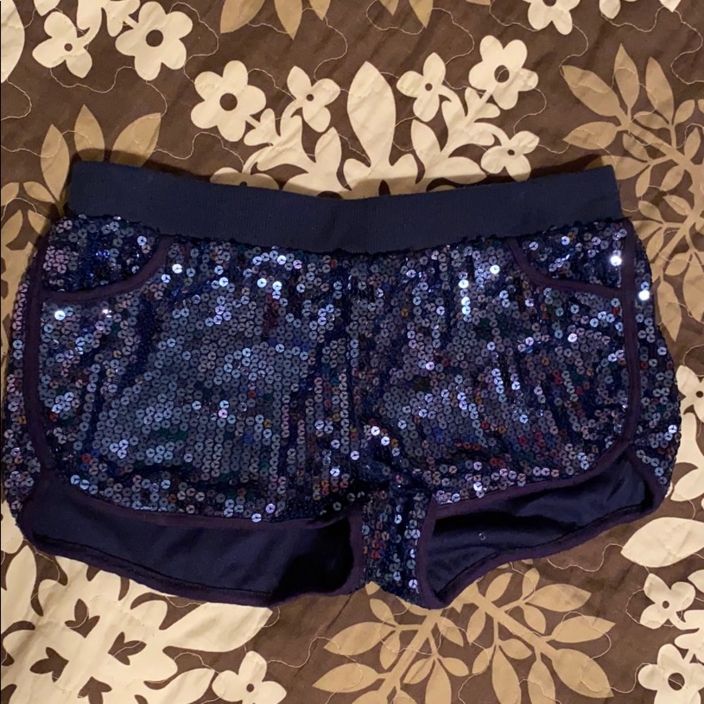2 Sequin Retro Vintage Disco Nights Shorts - image 2